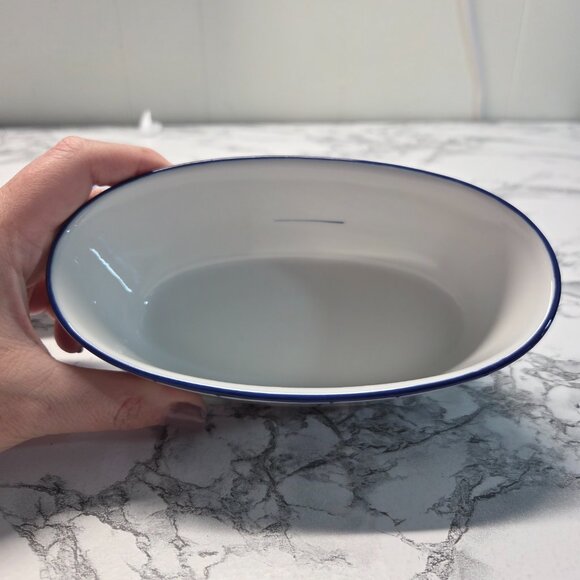 Butter Boat Cook Street Inc. Oval Boat With Insert / Lid Floral Striped - Picture 6 of 12